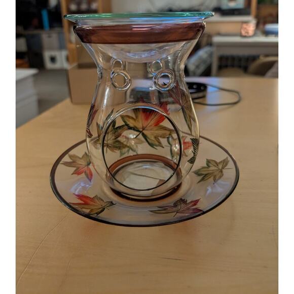 Yankee Candle Other - ♥️Yankee Candle Cracked Maple Leaf Wax Warmer